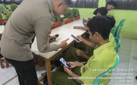 Polres Madiun Dorong Pelajar Melek AI melalui Sosialisasi dan Edukasi Literasi Digital