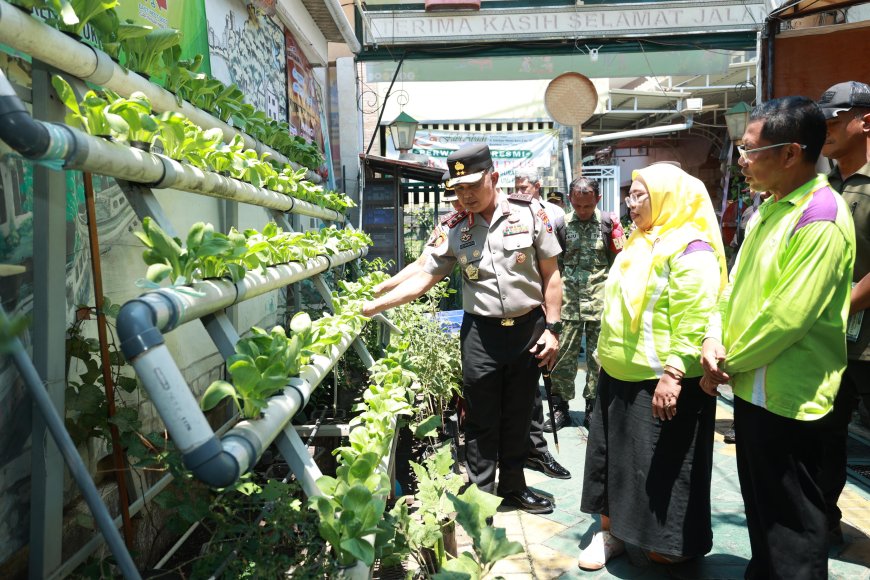 *Matangkan Program POLIRAN, Polda Jatim Siapkan Pemberdayaan Masyarakat Berbasis Ketahanan Pangan dan Bank Sampah*